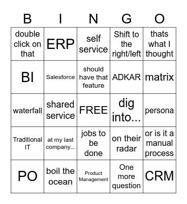 Phillip Bingo Card