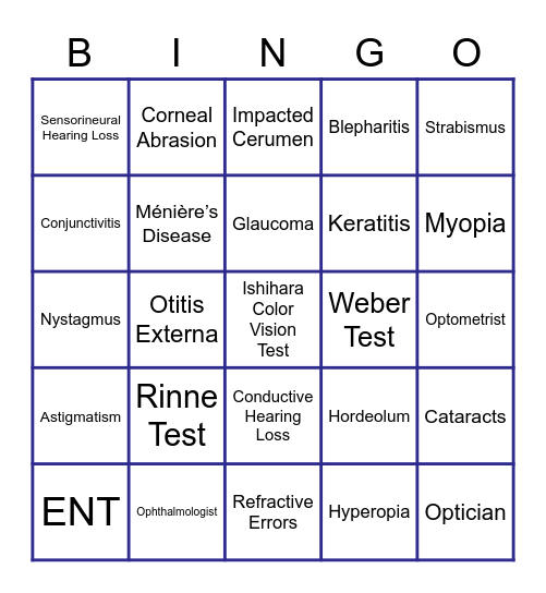Chapter 31 Exam Review Bingo Card