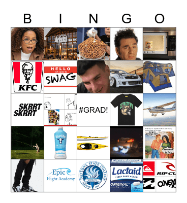 GRADUATION Bingo Card