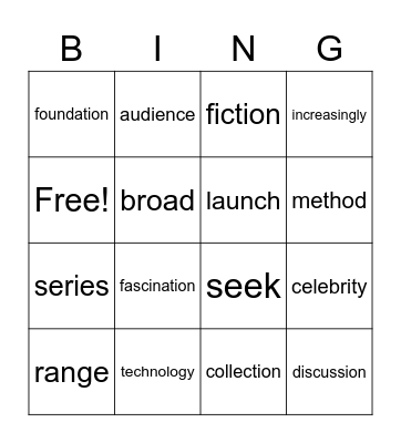 TED Talks: Spreading Ideas for a Better World Bingo Card