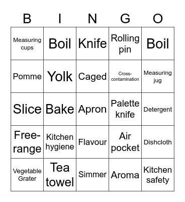 8FST Bingo Card