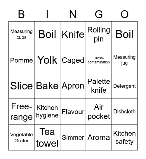 8FST Bingo Card