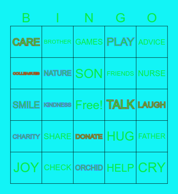 lt's all about the Men Bingo Card