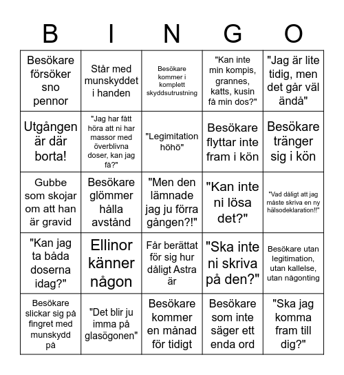 Fyrishov-Bingot Bingo Card