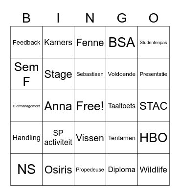 DMVB20P SUPER BINGO Card