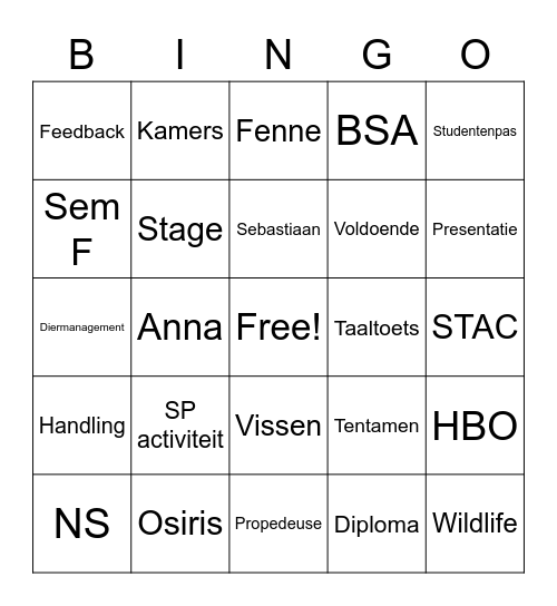 DMVB20P SUPER BINGO Card