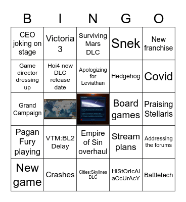 PDXCON 2021 Bingo Card