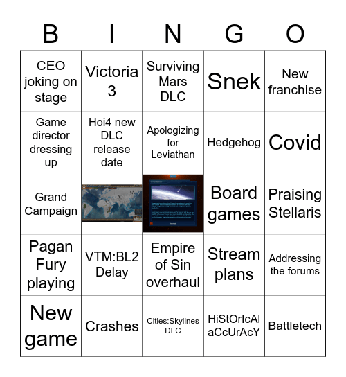 PDXCON 2021 Bingo Card