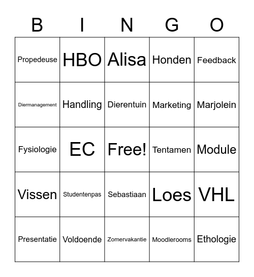 DMVB20P SUPER BINGO Card