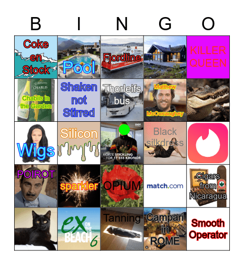 GLENDAS LIFE Bingo Card