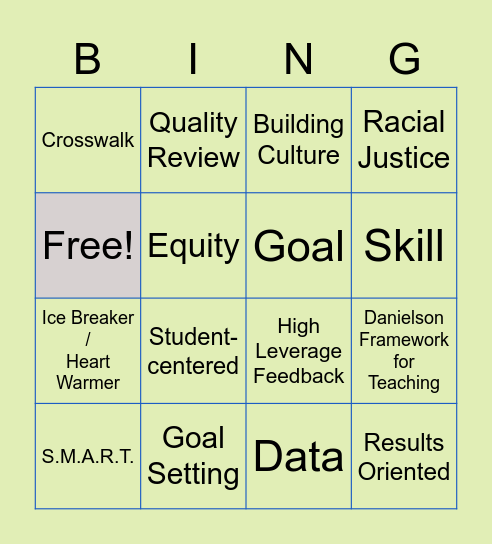 D75  PL  BINGO Card