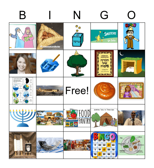 END OF YEAR BINGO Card