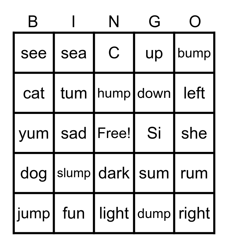 Bingo con Charadas - WordMint