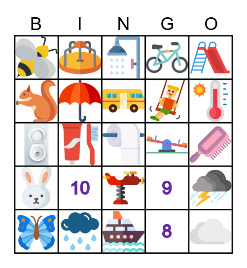 中 文 過 五 關 Bingo Card