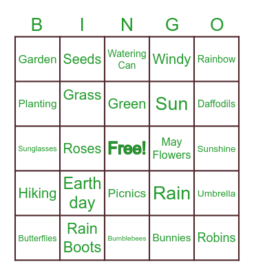 Blooming Bingo Blitz Bingo Card