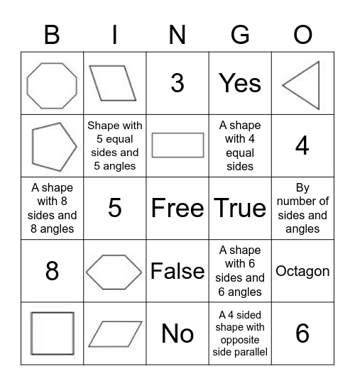 Polygon Bingo! Bingo Card