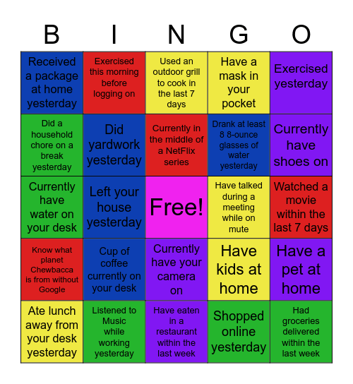 Autobots BINGO Card