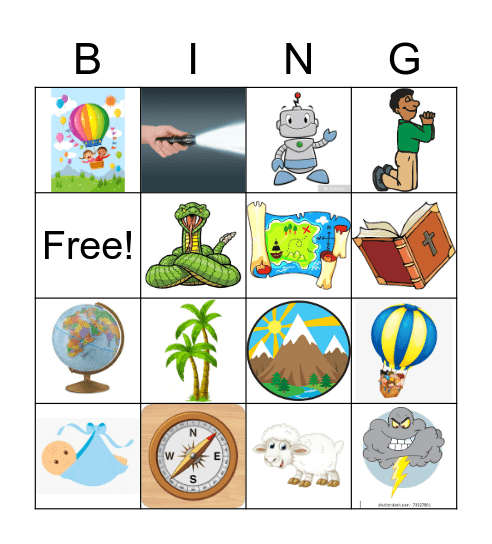 NEVER FAR VBS! Bingo Card