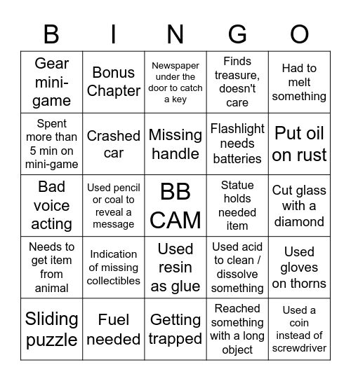 HOG-Bingo Card