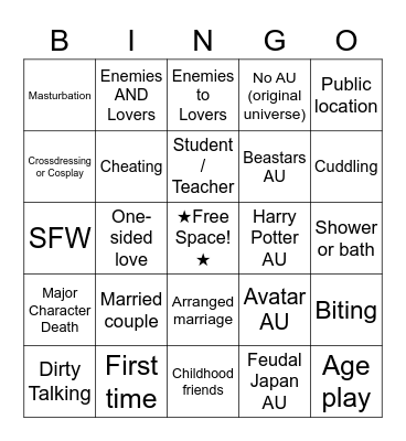 BINGO DOS SHIPS Bingo Card
