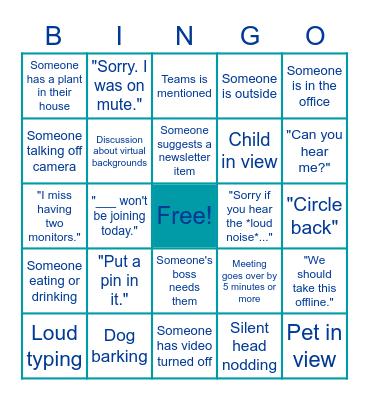 WIN Summer Social Bingo Card