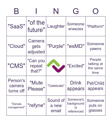 Refyne Launch Party Bingo Card