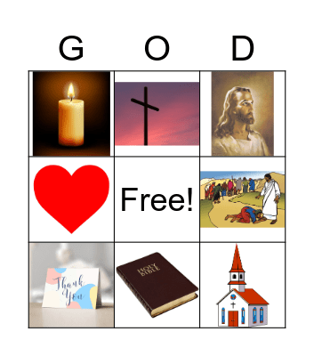 Faith Filled Fun Bingo Card