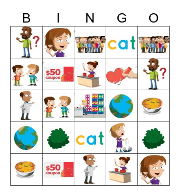 Phonics Discovery Bingo Card