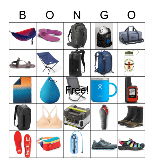 Anniversary Sale Bongo Bingo Card