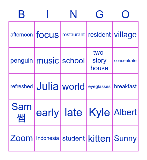 CS MAGAZINE BINGO Card
