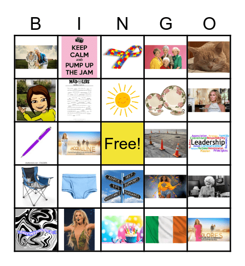 Ms B Bingo!!! Bingo Card