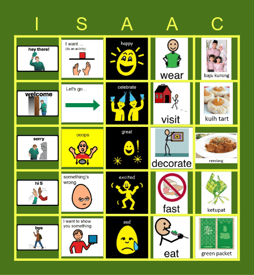 Selamat Hari Raya! Bingo Card