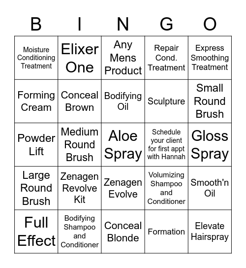 Bingo Bango Bingo Card