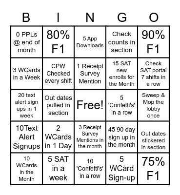 June Bingo Card