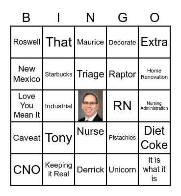 HaPpY BiRtHdAy Tony Derrick Bingo Card