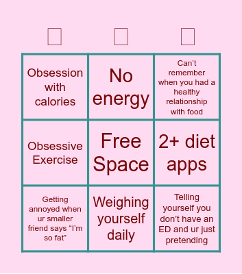 ED BINGO Card