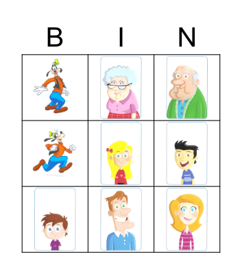 Bingo time! Bingo Card