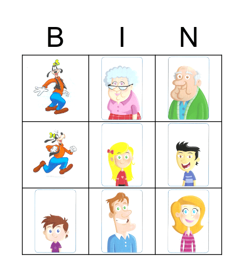 Bingo time! Bingo Card
