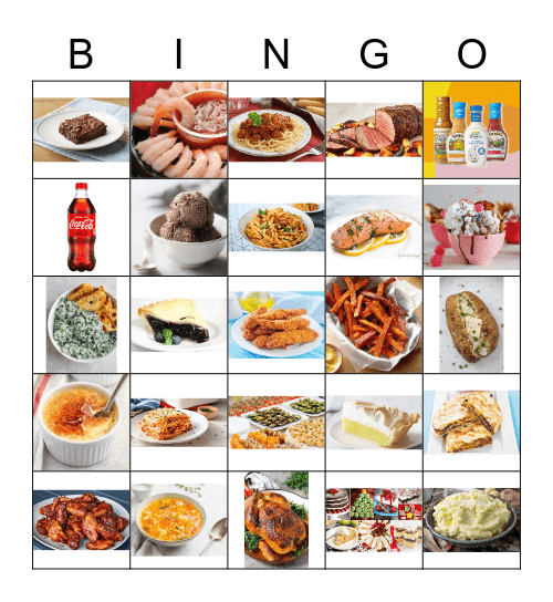Niveau E Au restaurant Bingo Card