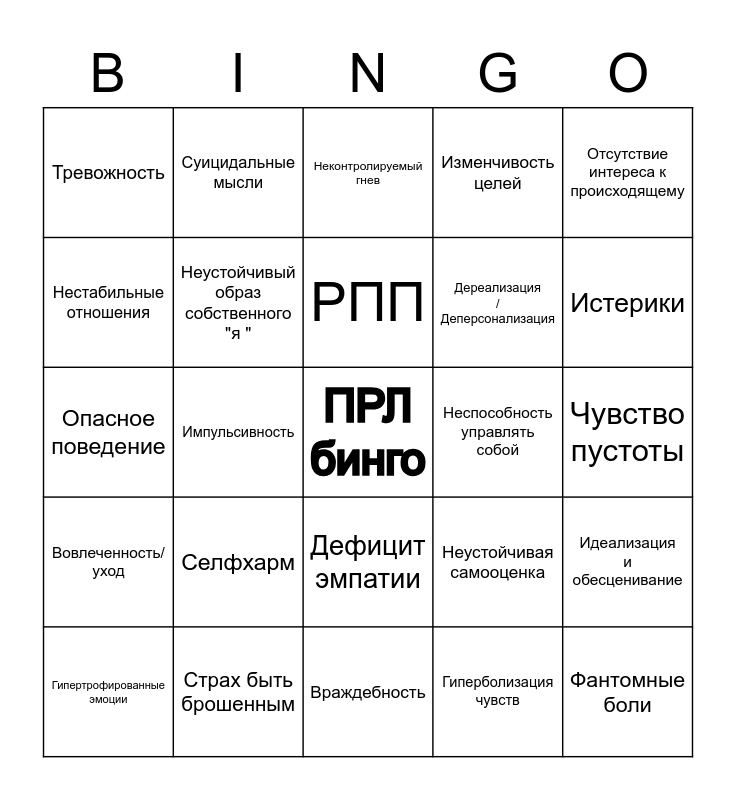 Проект про рпп