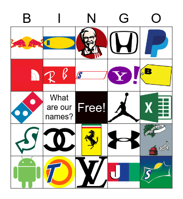 LOGO Bingo! Bingo Card