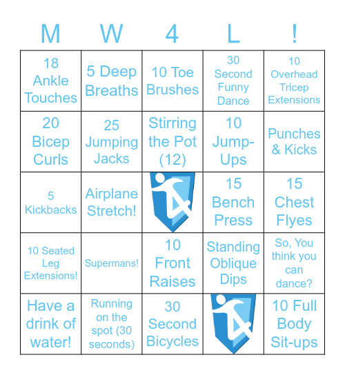 Moving in May Bingo! Bingo Card