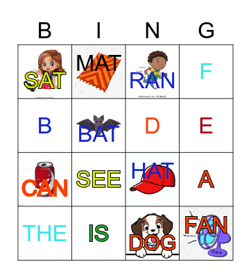 Alphabet Bingo Card