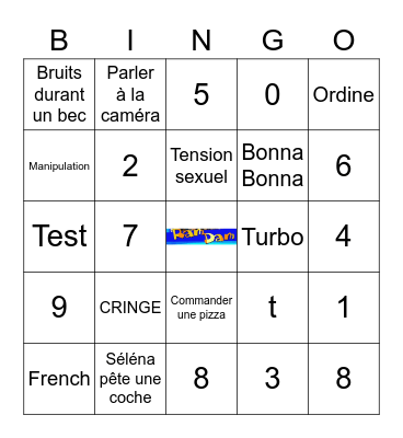 Test Bingo Card