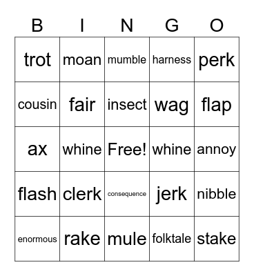 FUN FRIDAY ACTIVITY Bingo Card