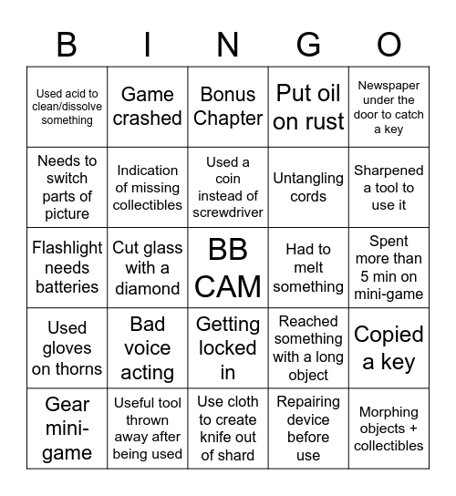 HOG-Bingo Card