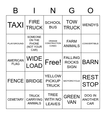 NEW BATCH Bingo Card