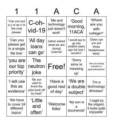 Cassey Bingo Card