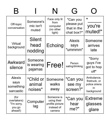 Youth Coalition Bingo Card