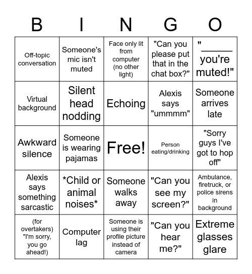 Youth Coalition Bingo Card